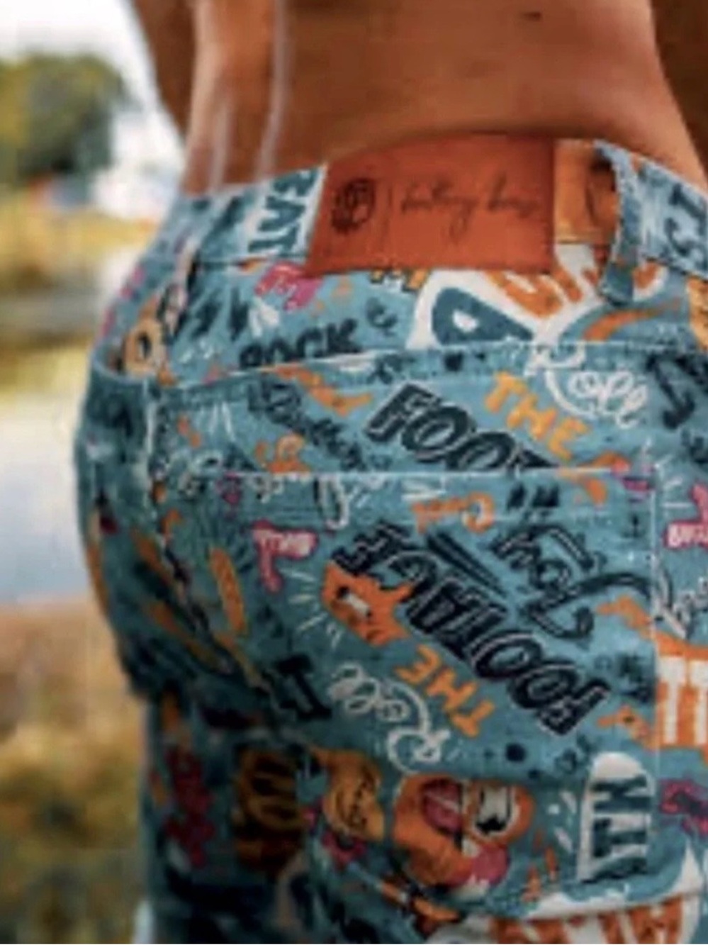 Born Primitive X Buttery Bros Ltd Edition Collab Graffiti Mens Shorts Sz M (31)